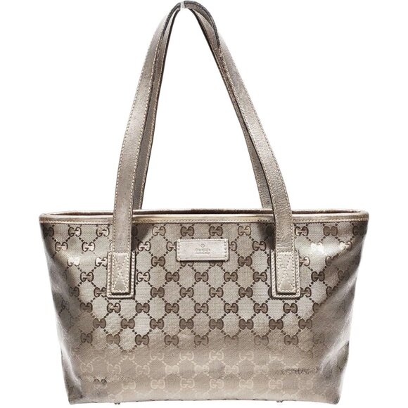 (L3) Gucci Shoulder Bag Brown PVC - Picture 1 of 8